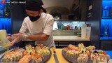 Sushi Plating With my Team