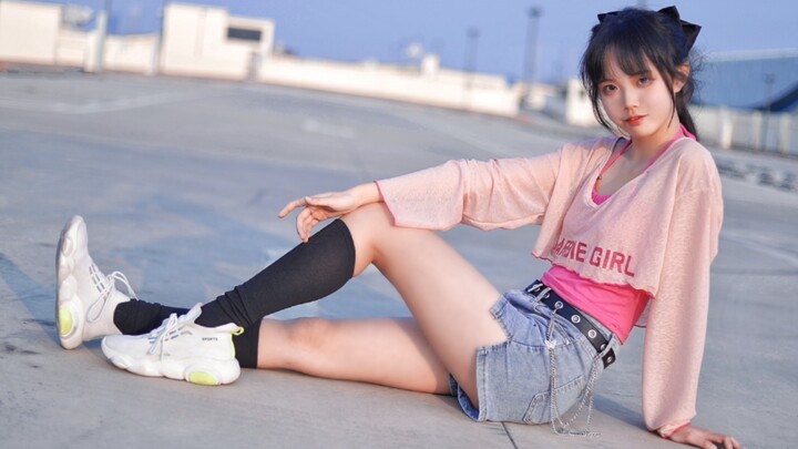 Thumbs up★ Dance on the rooftop! [Gugu] Vertical screen