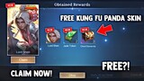 FREE?! CLAIM KUNG FU PANDA SKIN AND TOKEN + CHEST DIAMONDS REWARDS! NEW EVENT | MOBILE LEGENDS 2022
