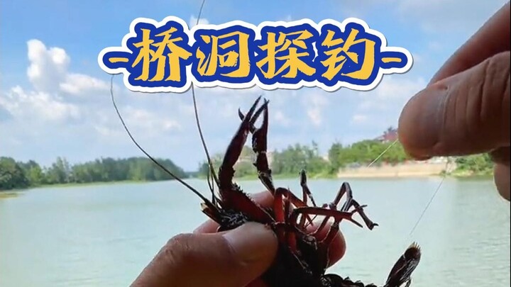 Musim panasnya harus mancing di kolong jembatan yang “punya AC”!