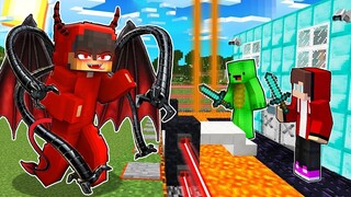 CASH.EXE vs MOST Secure House Battle in Minecraft! - gameplay by Mikey and JJ (Maizen Parody)