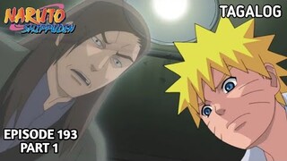 Ang Lalaking Dalawang Beses Namatay |Naruto Shippuden Episode 193 Tagalog dub Part 1 | Reaction