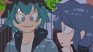 [Miraculous Ladybug Comics] Marinette and Luka ending up together hurts Adrien