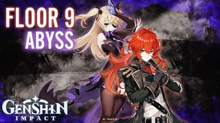 Genshin Impact | Spiral Abyss Floor 9 Diluc & Fischl (9 Stars) [PC]