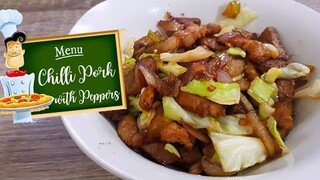 CHILI PORK WITH PEPPERS | Panlasang Batangas