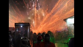 Yanshui Beehive Fireworks Festival in Taiwan