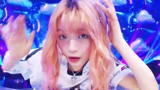 hanni可爱橘发暴击！NewJeans 240714人歌打歌Right Now舞台！