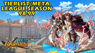 NEW Tier List/Meta Character Season 98-99 | One Piece Bounty Rush