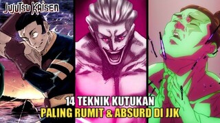 14 TEKNIK KUTUKAN PALING RUMIT NAN ABSURD DI ANIMANGA JUJUTSU KAISEN