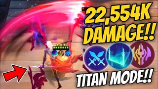 ASSASSIN X LING SKILL 2 !! ARLOTT TITAN MODE FULL STACKS CRAZY DAMAGE !! MAGIC CHESS MOBILE LEGENDS