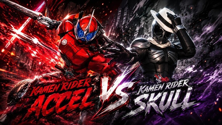 Kamen Rider Super Taisen Climax Heroes Story Battle | Accel Vs Skull |