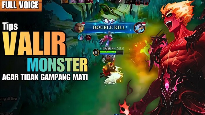 CARA MAIN VALIR AGAR TIDAK GAMPANG MATI: BUILD VALIR SAKIT DAN KERAS 2026 TERBARU.MLBB