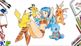 Cara Menggambar Anime POKEMON yang Mudah