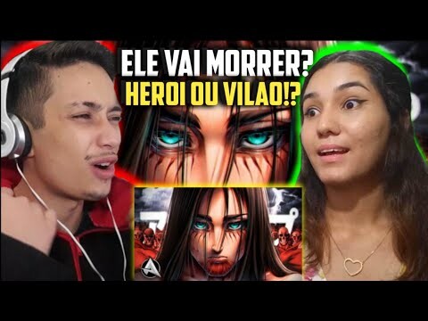 REACT ♪ Eren Yeager | O Sacrifício Do Vilão | AniRap (@Prod Hunter)