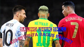 RONALDO MESSI NEYMAR UNJUK SKILL DI PSG KEMISTRIMYA DAPET BANGET PESTA GOL || e-Football