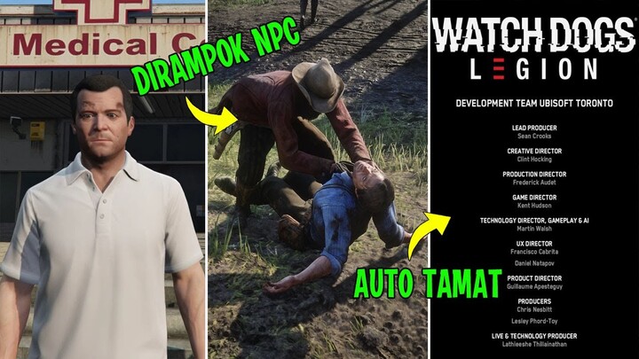 Hal Tak Terduga jika KARAKTER MATI / Wasted (30 Game Open-World)