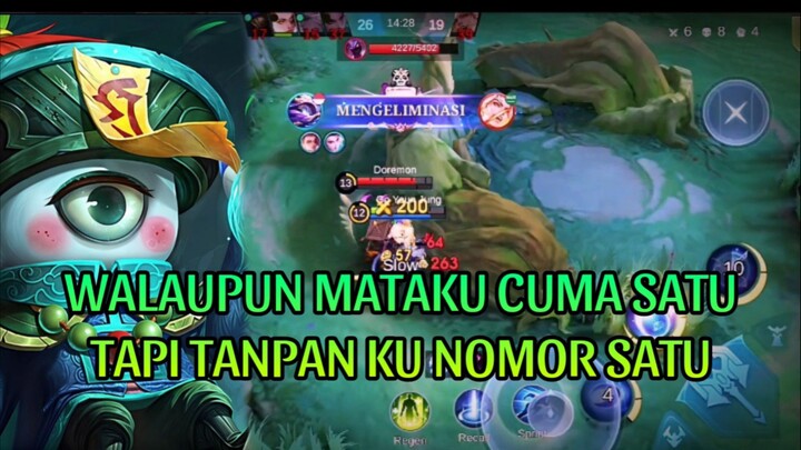WALAUPUN MATAKU CUMA SATU TAPI TANPAN KU NOMOR SATU
