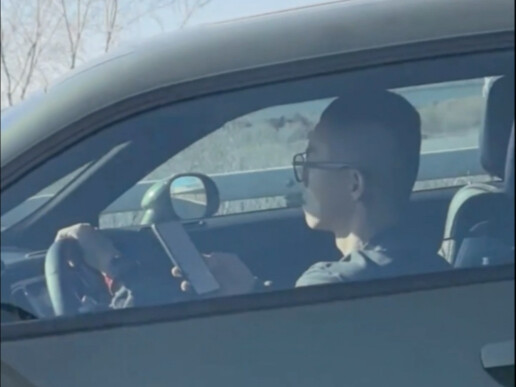 Don't look at your phone while driving.