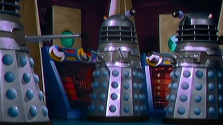 Dalek action in: 'The Daleks in Colour' (2023)