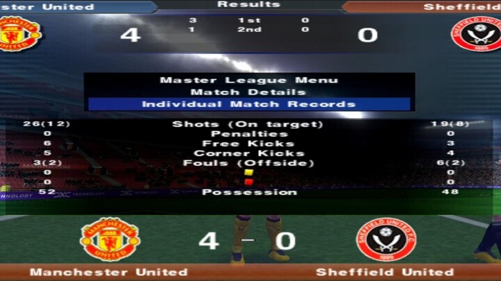 PREMIER LEAGUE™ 2014/2015 |MANCHESTER UNITED vs SHEFFIELD UNITED| (DESEMBER~MATCH 19-38)