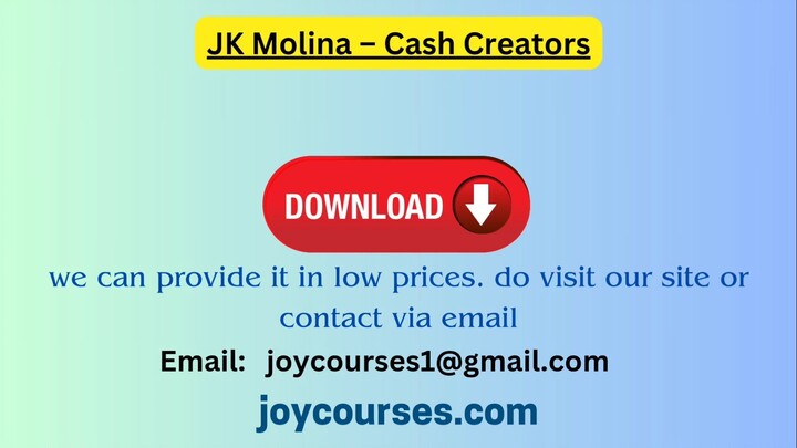 JK Molina – Cash Creators