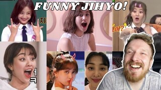 NEW TWICE FAN REACTS TO JIHYO showing twice/Jihyo Funny Moments - TWICE REACTION #jihyo