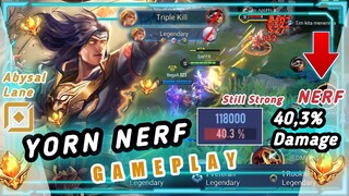 AoV Yorn New Patch | AOV Yorn Best Build | Yorn Gameplay AoV - ARENA OF VALOR