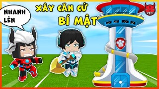 SONGFISH CÙNG SUPER NGÁO XÂY DỰNG CĂN CỨ BÍ MẬT BÊN DƯỚI TÒA THÁP PAWPATROL