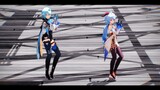 [MMD·3D][Genshin]Ice girls - Ganyu and Eula - Chocolate Cream