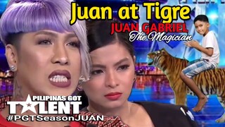 Juan At Tigre | Pilipinas Got Talent Audition - Part 28 | Parody | By: Juan Gabriel