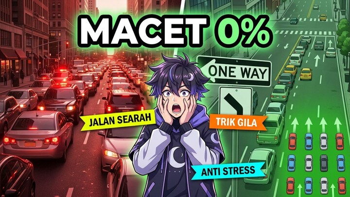 RAHASIA Kemacetan NOL! Solusi Jalan Searah yang Bikin Ngakak!