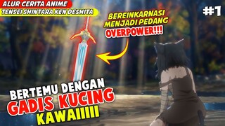 MATI & BEREINKARNASI MENJADI SEBUAH PEDANG !?- Alur Cerita Anime Tensei Shitara Ken Deshita Eps 1-2