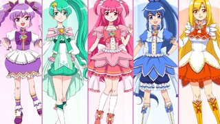 Check out all the transformations in Balala the Fairies animation series