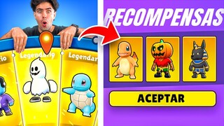 Compré el NUEVO PASE de BATALLA *COMPLETO* de Stumble Guys para esto…