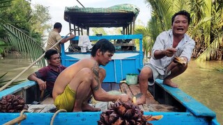 Nhậu ''Lênh Đênh'' trên Ghe (Phần 2) • Đặc Sản Miền Sông Nước | Ngư Dân Miền Tây