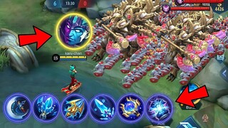 gord vs 10 lords and 100 minions (blue item build)