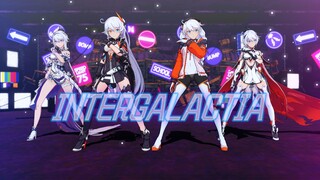 【崩坏3MMD/琪亚娜生贺】完蛋！我被琪亚娜包围了！ -「INTERGALACTIA」