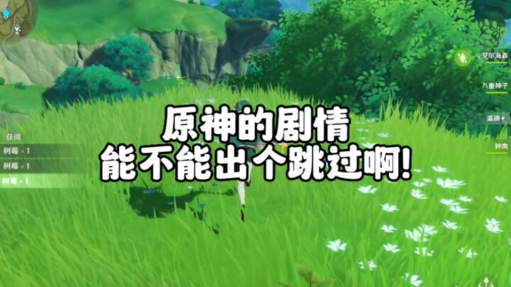 What do you think about adding a skip option for the story?
