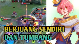 MEMANG MALAS KALI MAIN CUMA BERJUANG SENDIRI | FANNY GAMEPLAY MLBB