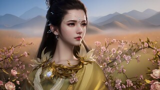 [Mortal's Journey to Immortality x Yin Lin] Animation episode "Falling Flowers" AI painting