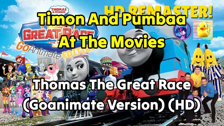 Timon And Pumbaa At The Movies: Thomas The Great Race (Goanimate Version) (HD)