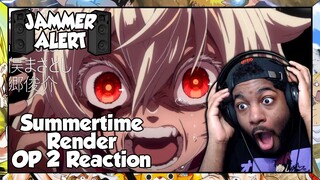 Summertime Render Opening 2 Reaction | WHAT THE HELL IS GOING ON IN THESE VISUALS???