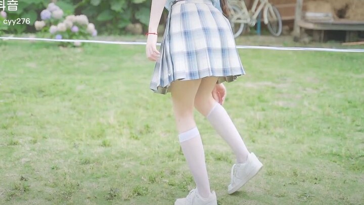 It's a pity not to jump the rubber band on this leg