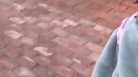 Even before school, I still take the time to wash my face—so particular!