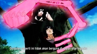 Genjutsu Terkuat, Kurenai Tidak Berdaya Menghadapi Genjutsu Uchiha Itachi