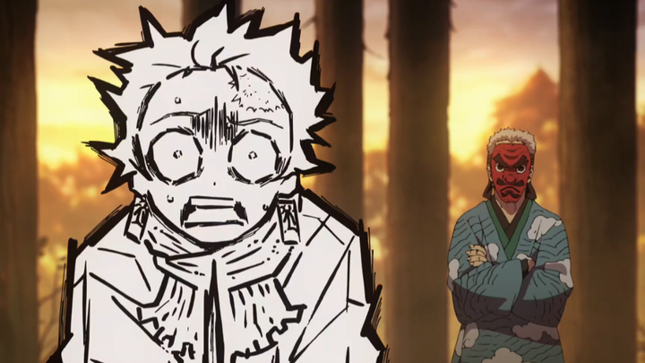 "Jika kau mematahkan pisau ini, aku akan mematahkan tulangmu juga." Hahahaha, Master Urokaki sangat 