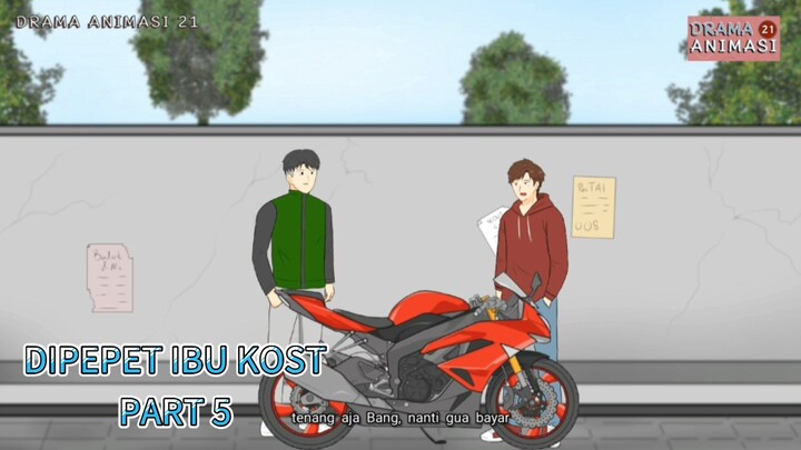 DIPEPET IBU KOST PART 5 - Drama Animasi 21