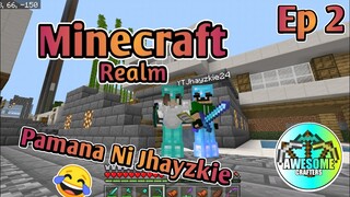 MCPE | Awesome Crafters Realm | TAGALOG | Episode 02 | Ang Pamana Ni  Jhayzkie 😂