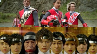 [US Version VS Japanese Version] Three generations of grandparents and grandchildren ~ Power Rangers