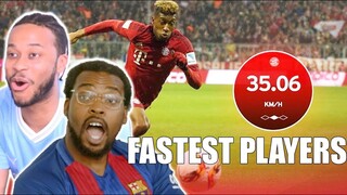 Americans Reacts to Top 10 Fastest Football Players